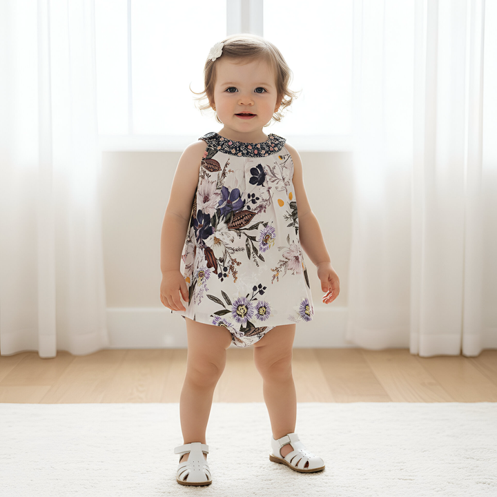 Baby Girls Sofia Playsuit - Native Floral