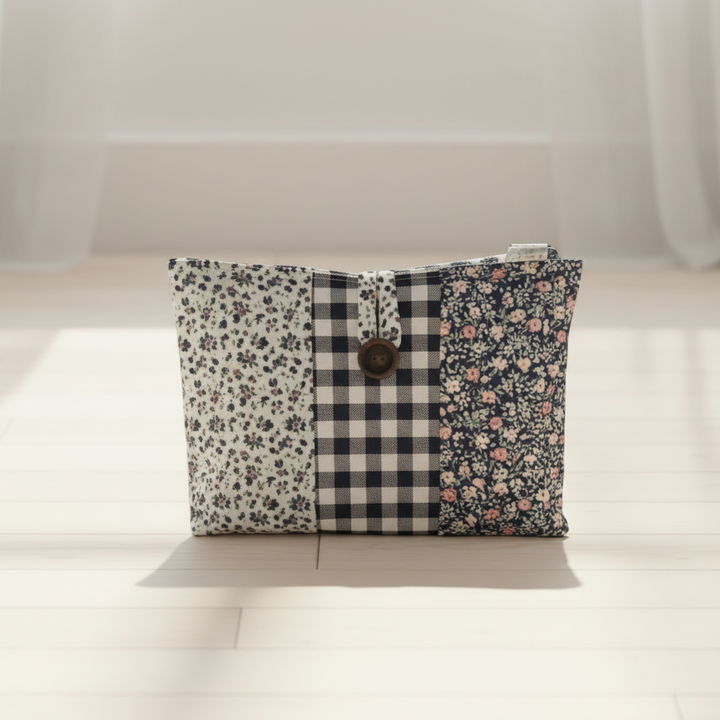 Baby Girls Classic Nappy Wallet - Meadow Nights