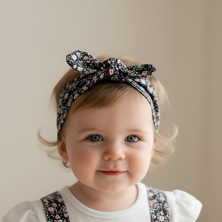 Girls Headband - Vintage Posy