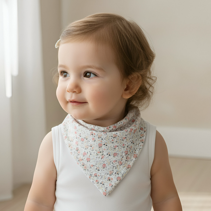 Baby Girls Dribble Bib - Petite Floral