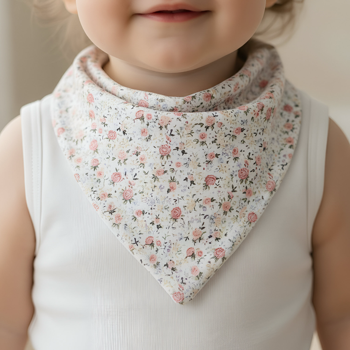 Baby Girls Dribble Bib - Petite Floral