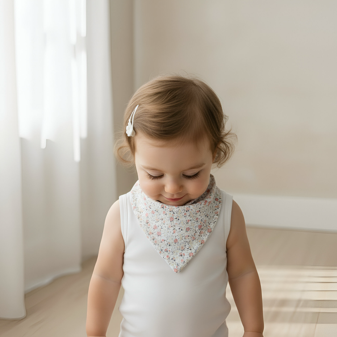 Baby Girls Dribble Bib - Petite Floral