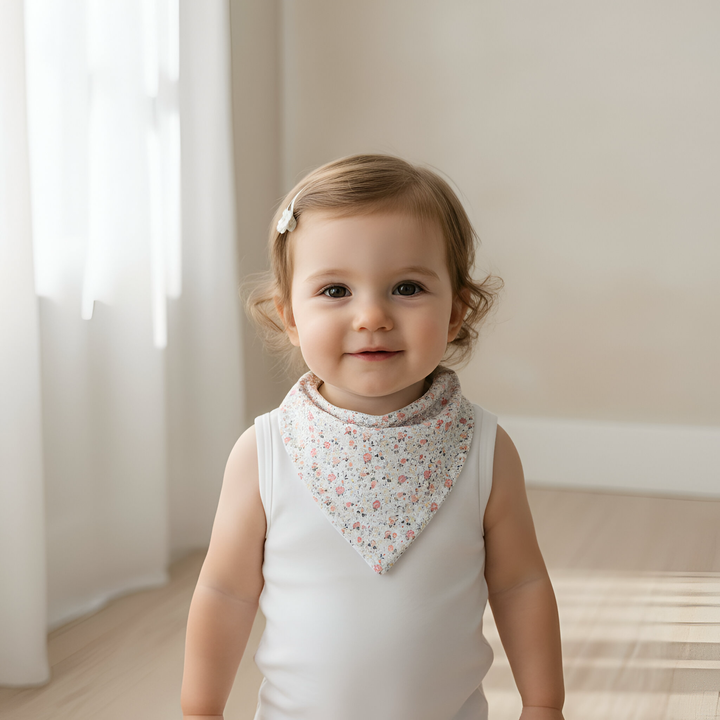 Baby Girls Dribble Bib - Petite Floral