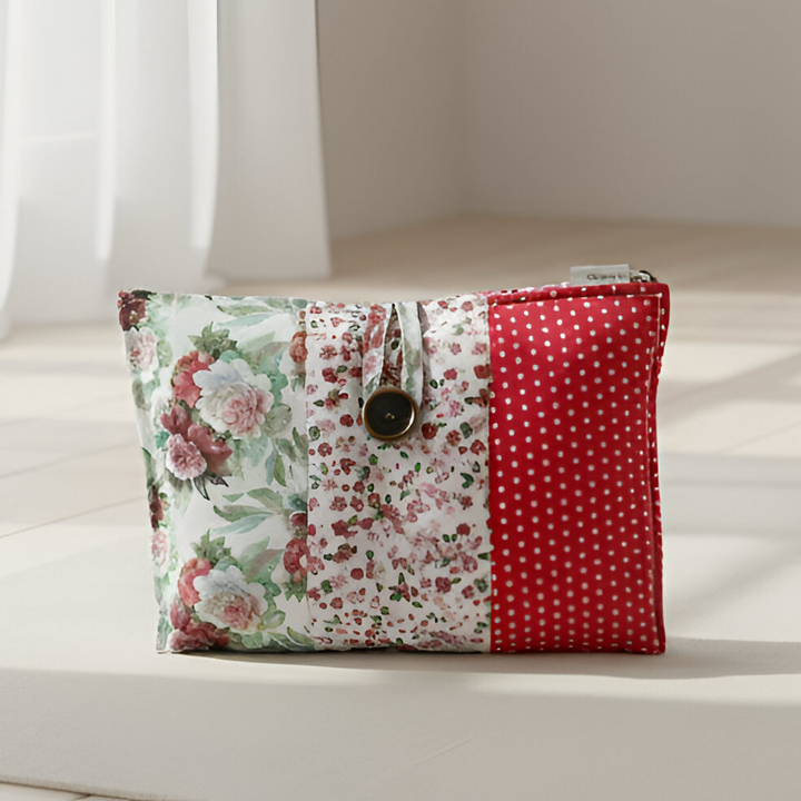 Baby Girls Classic Nappy Wallet - Festive Floral