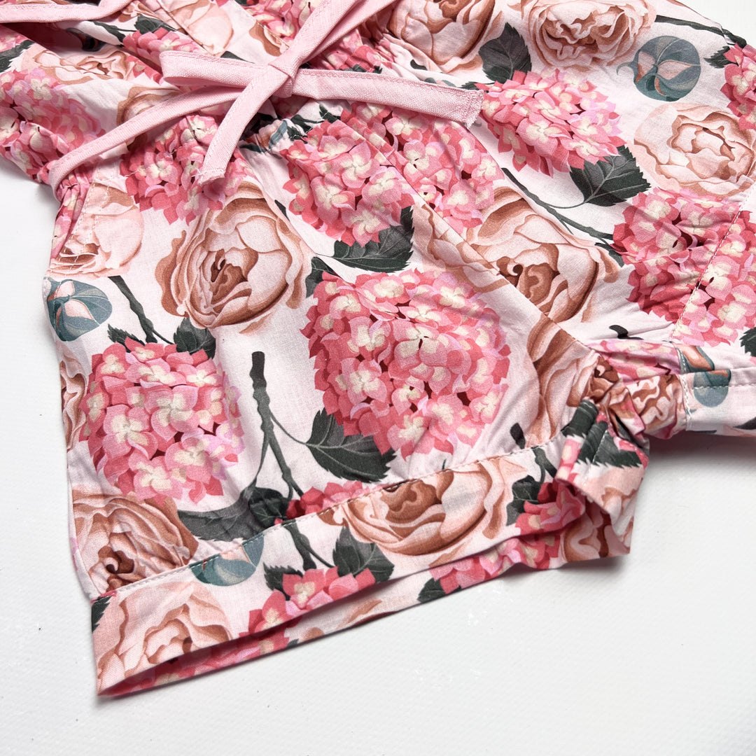 Girls Miranda Playsuit - Pink Blossom