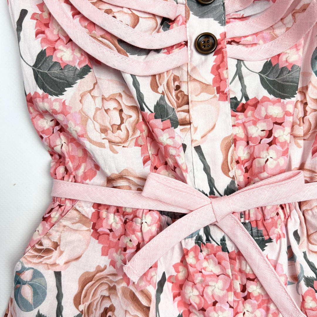 Girls Miranda Playsuit - Pink Blossom