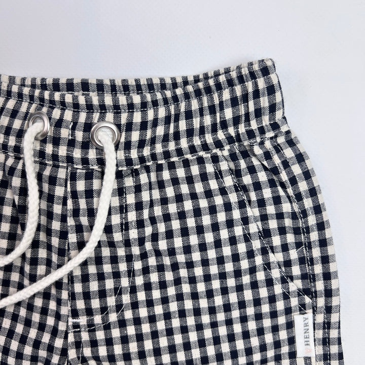 Baby Boys Sonny Short - Navy Check 26