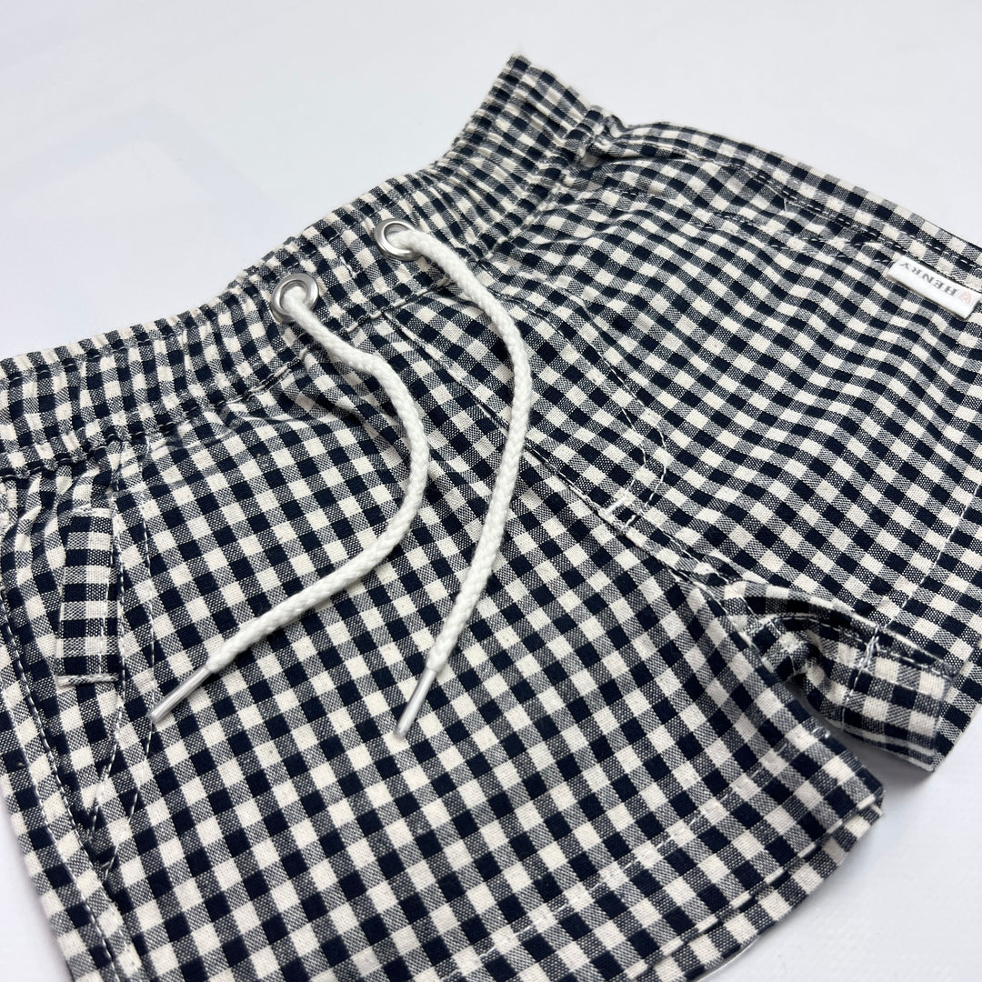Baby Boys Sonny Short - Navy Check 26