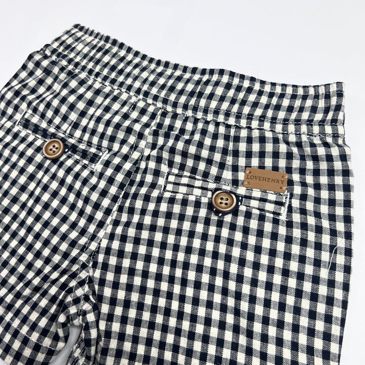 Baby Boys Sonny Short - Navy Check 26