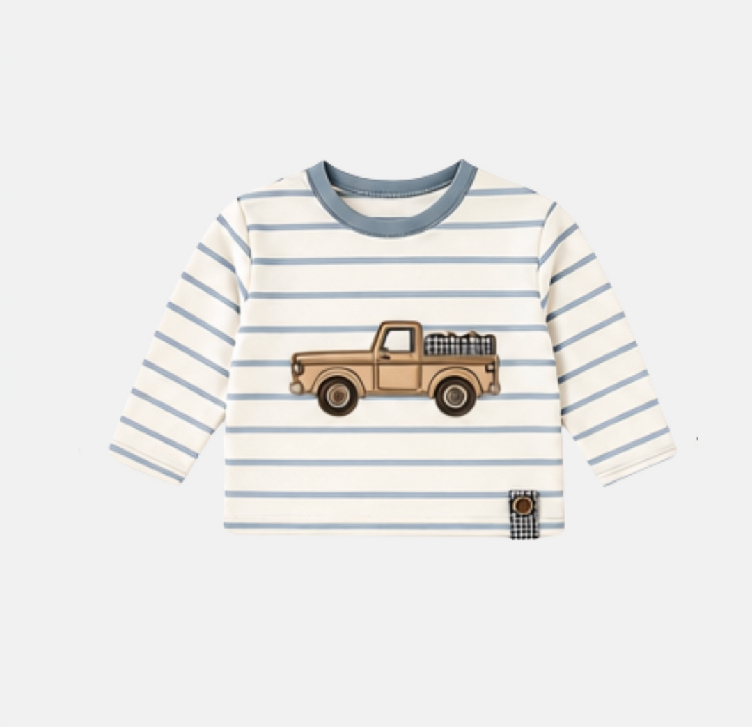 Boys LS Applique Tee - Old Ute