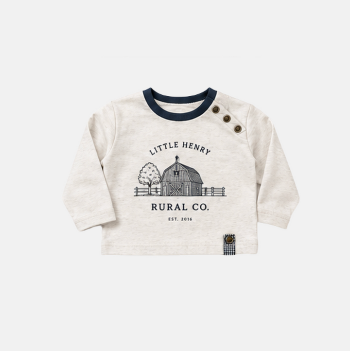 Baby Boys LS Graphic Tee - Rural Barn