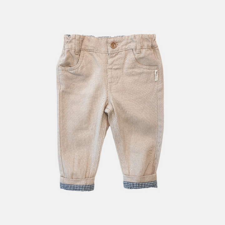 Baby Boys Chino Pant - Stone