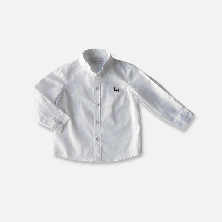 Boys Oxford Dress Shirt -  White