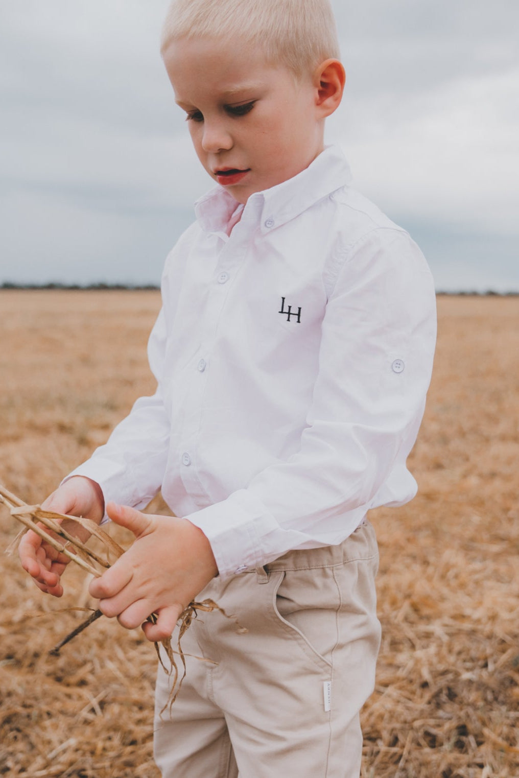 Boys Oxford Dress Shirt -  White