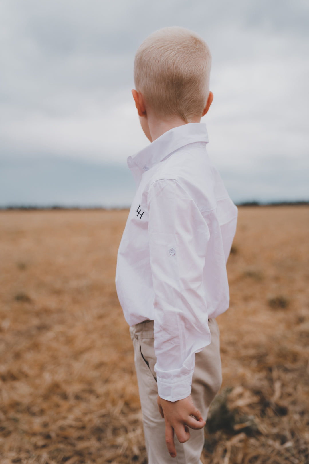 Boys Oxford Dress Shirt -  White
