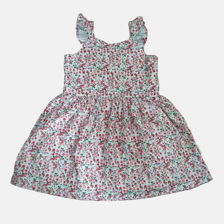 Girls Ellie Dress - Pink Petite Floral