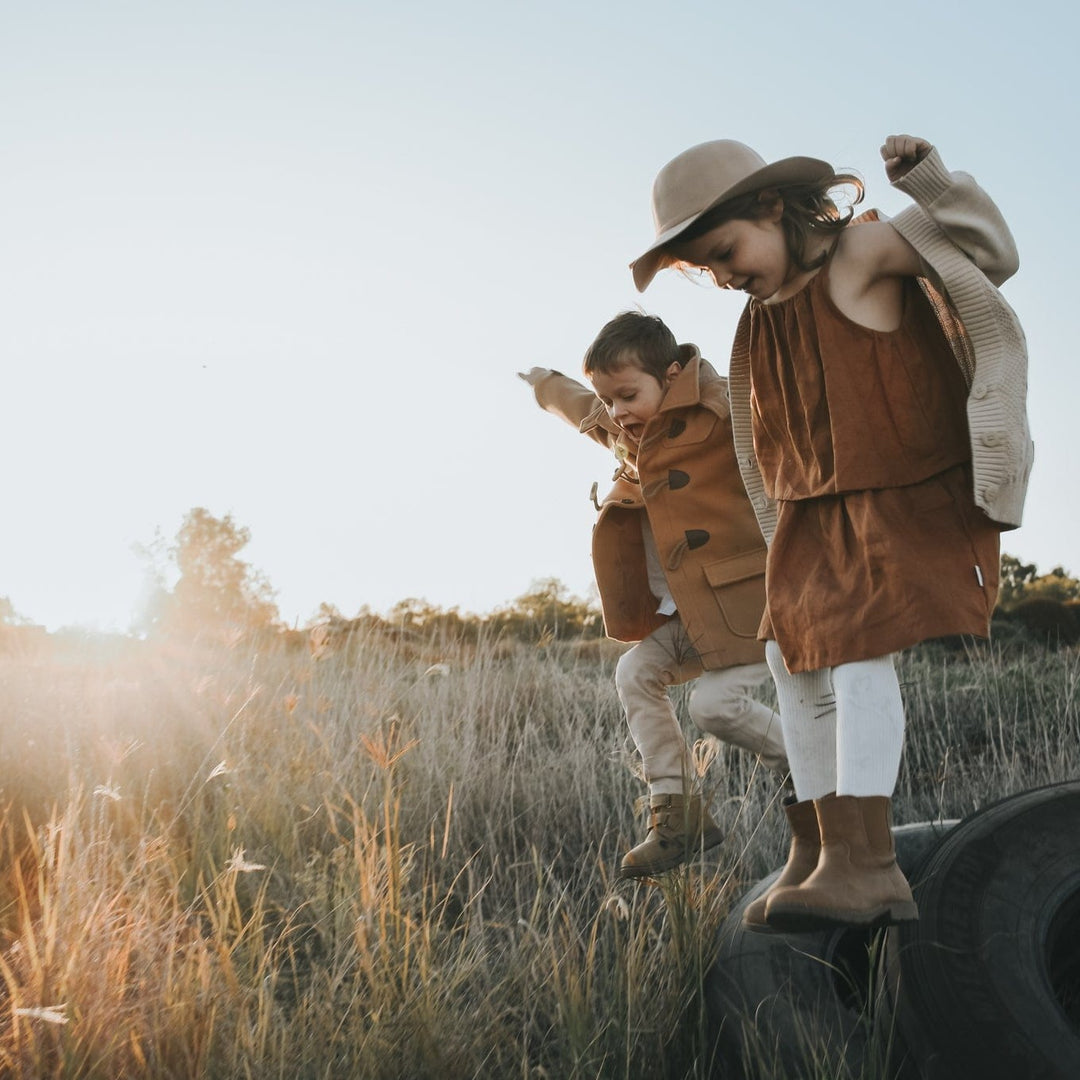 Korango Outerwear Girls Long Textured Knit Cardigan  Tapioca