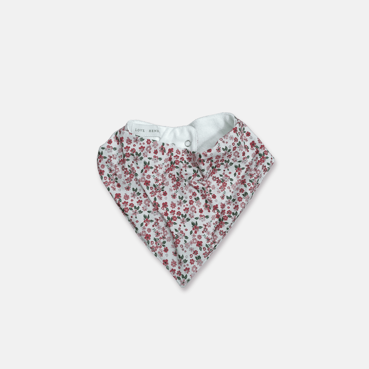Love Henry Accessories Baby Girls Dribble Bib - Pink Petite Floral