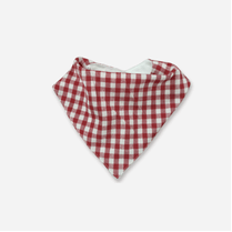 Love Henry Accessories One Size Baby Boys Dribble Bib - Red Check