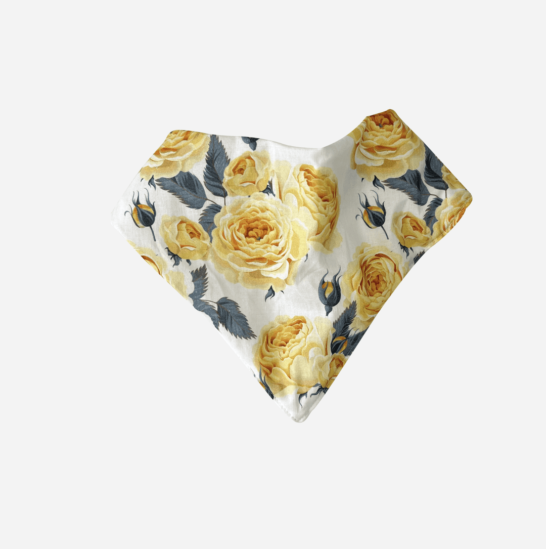 Love Henry Accessories One Size Baby Girls Dribble Bib - Lemon Floral