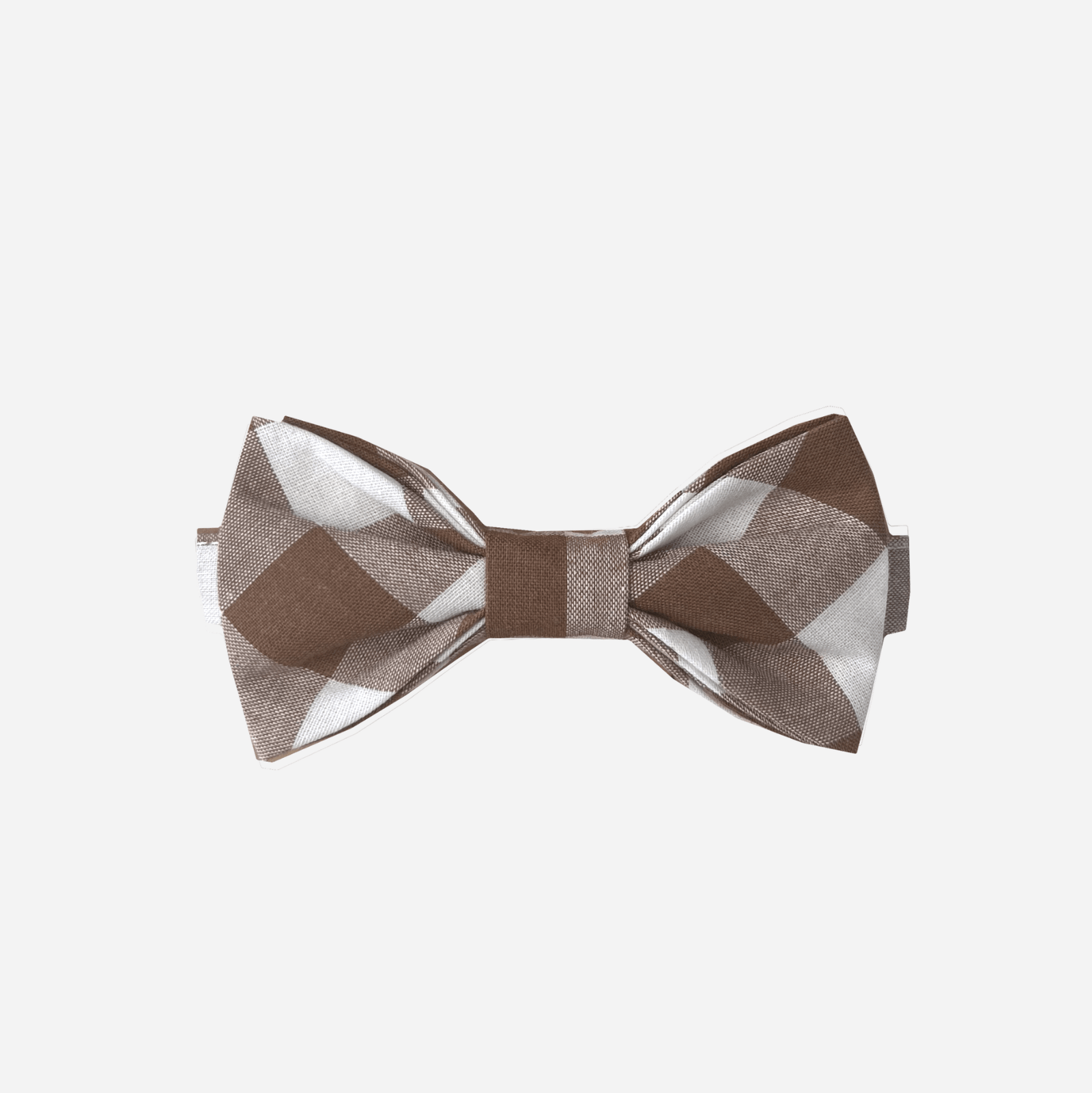 Love Henry Accessories One Size Boys Bow Tie - Large Bronze Check