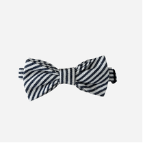 Love Henry Accessories One Size Boys Bow Tie - Navy Pinstripe