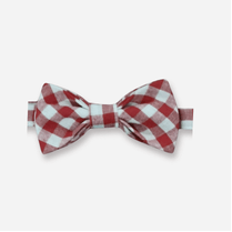 Love Henry Accessories One Size Boys Bow Tie - Red Check