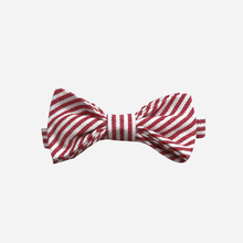 Load image into Gallery viewer, Love Henry Accessories One Size Boys Bow Tie - Red Pinstripe
