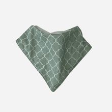 Load image into Gallery viewer, Love Henry Accessories One Size Boys Dribble Bib - Green Geo Print
