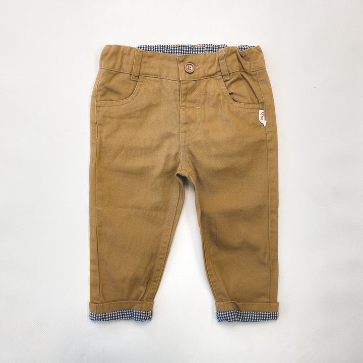 Love Henry Bottoms Baby Boys Chino Pant - Taupe