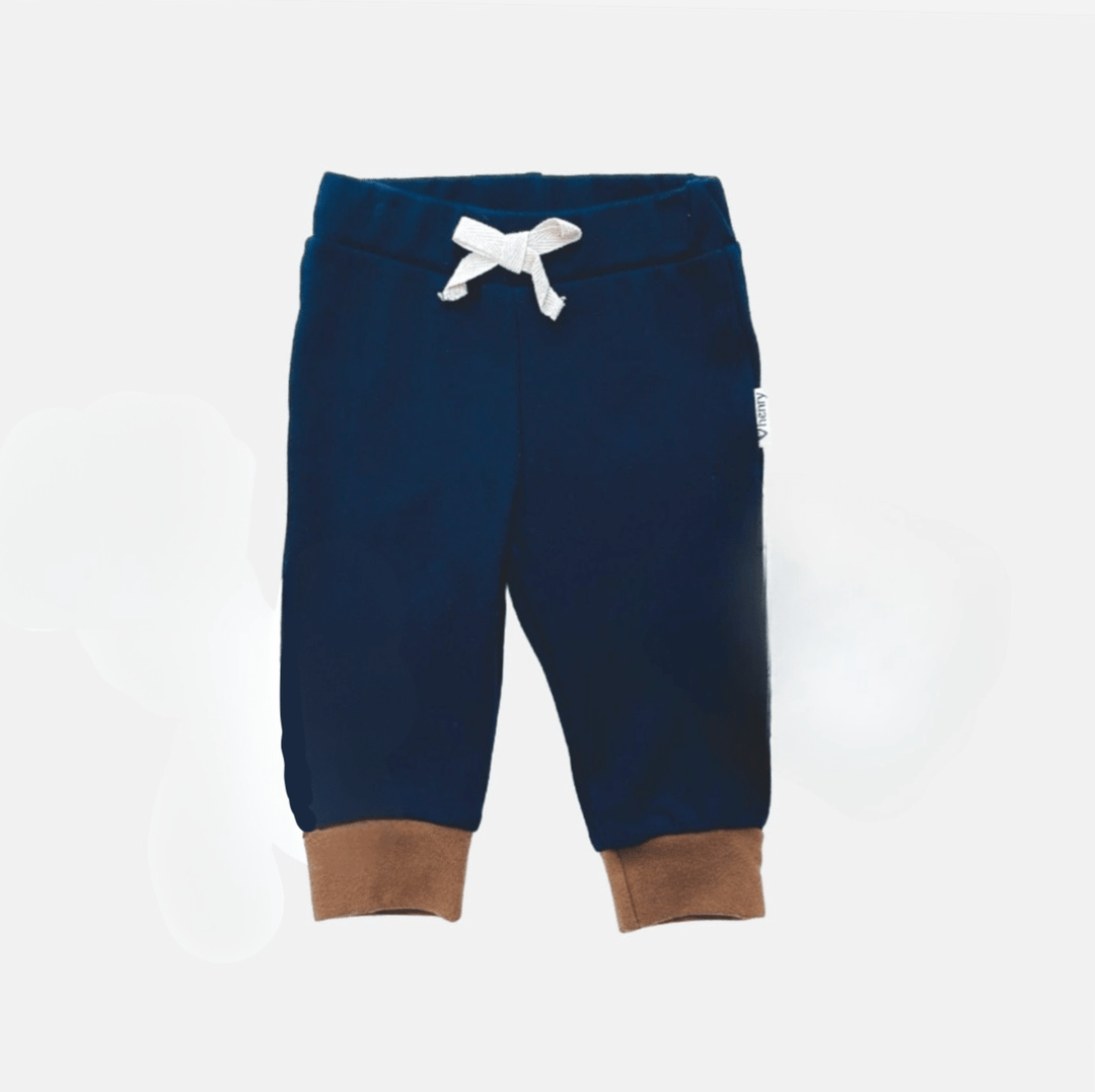 Love Henry Bottoms Baby Boys Comfy Pants - Navy