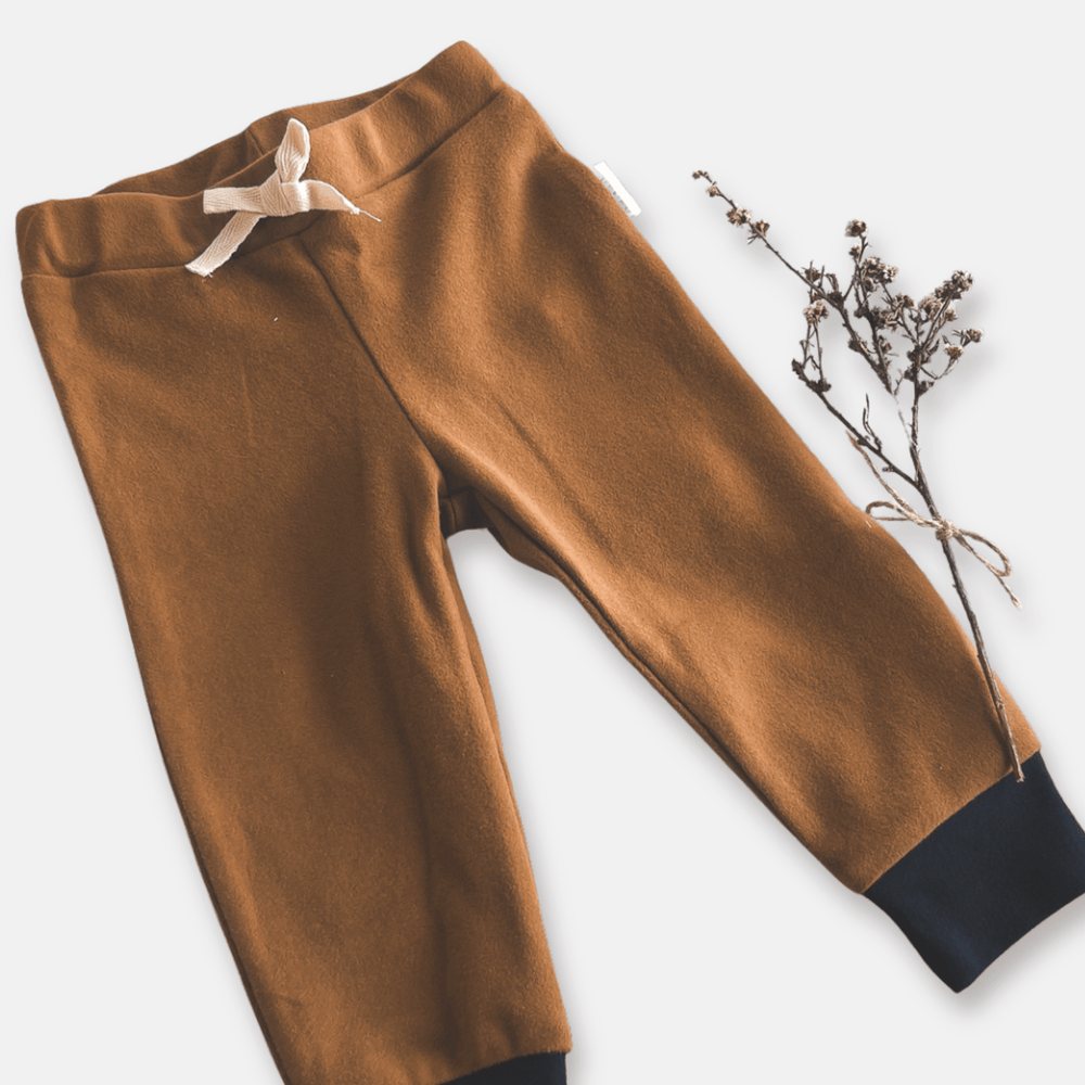 Love Henry Bottoms Baby Boys Comfy Pants - Taupe