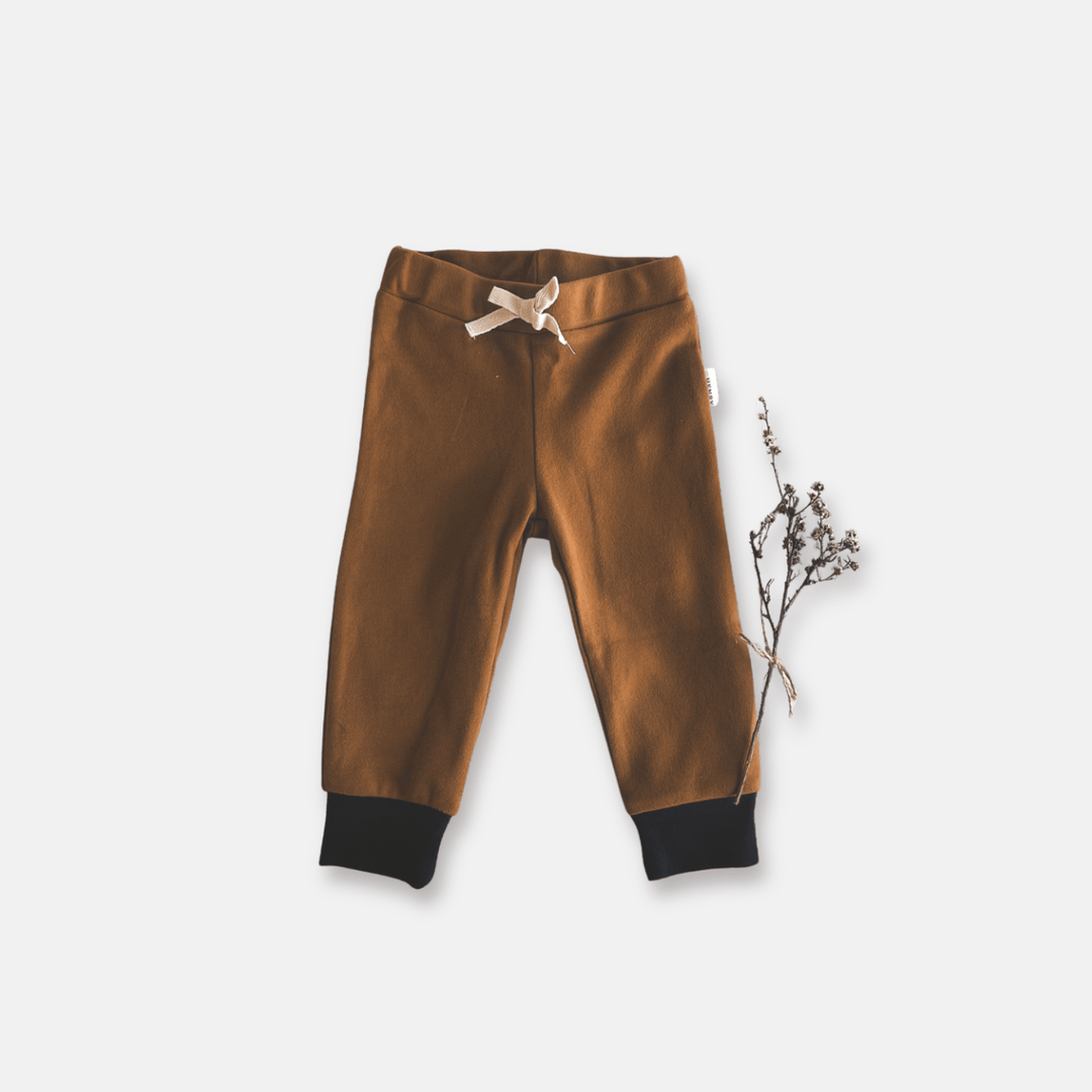 Love Henry Bottoms Baby Boys Comfy Pants - Taupe