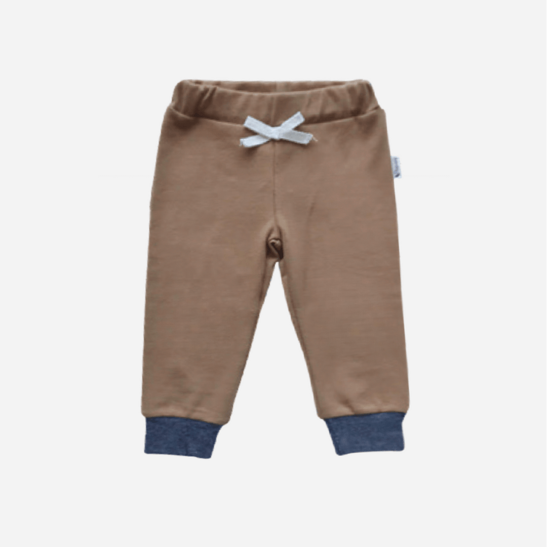 Love Henry Bottoms Baby Boys Comfy Pants - Taupe