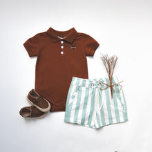 Load image into Gallery viewer, Love Henry Bottoms Baby Boys Sonny Short - Large Blue / White Stripe
