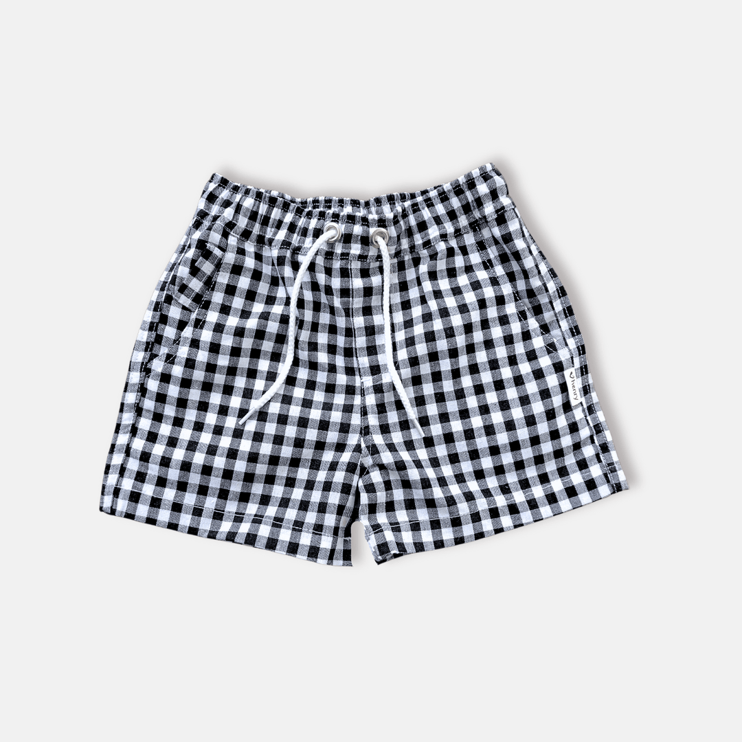 Love Henry Bottoms Baby Boys Sonny Short - Navy Check