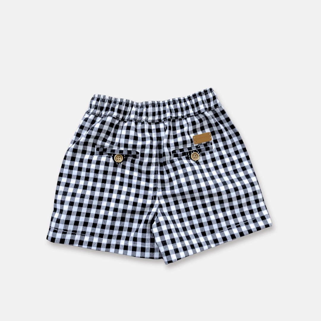 Love Henry Bottoms Baby Boys Sonny Short - Navy Check