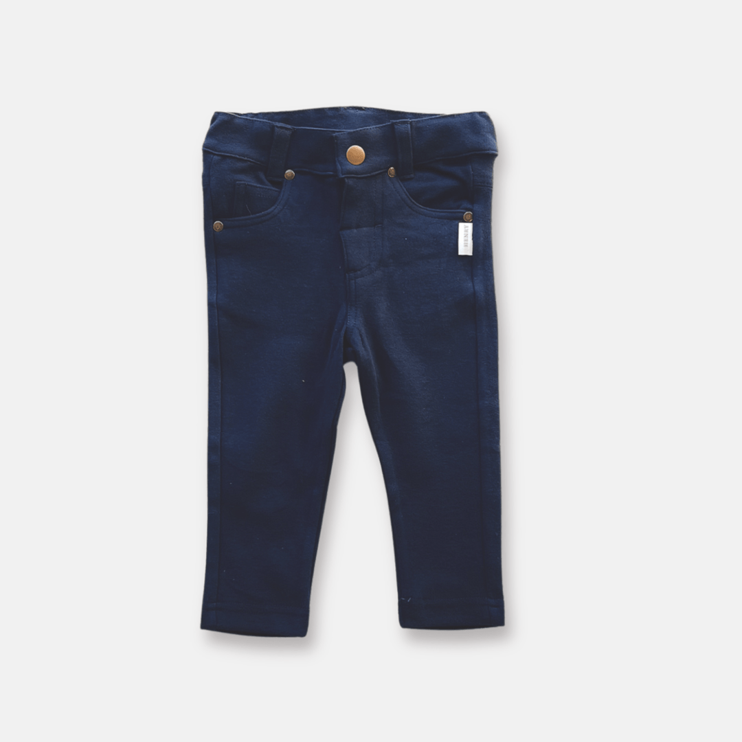 Love Henry Bottoms Baby Girls Jeggings -  Navy