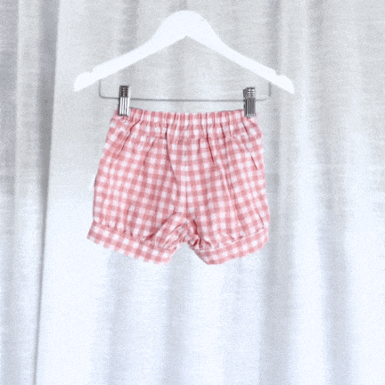 Love Henry Bottoms Baby Girls Lucy Shorts - Pink Check