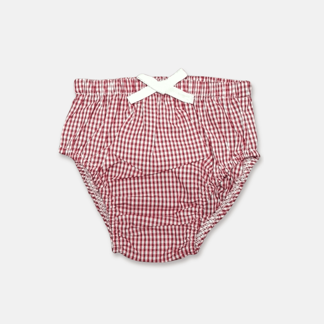 Love Henry Bottoms Baby Girls Pilcher - Petite Red Check