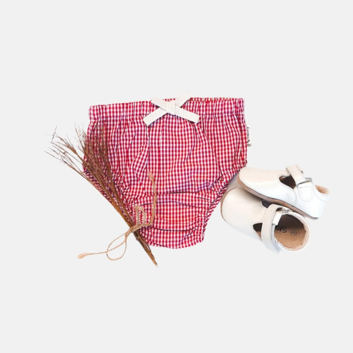 Love Henry Bottoms Baby Girls Pilcher - Petite Red Check