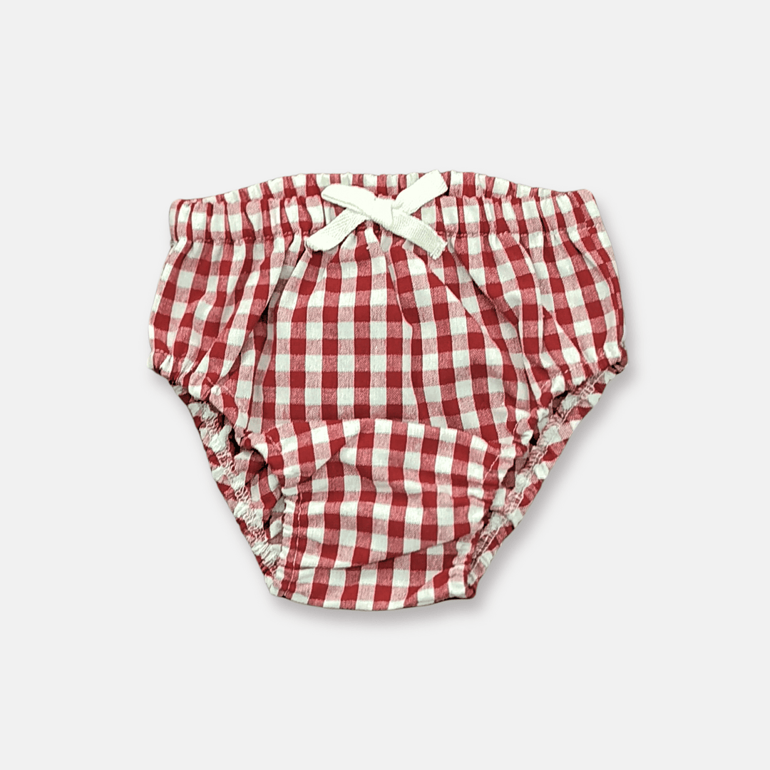 Love Henry Bottoms Baby Girls Pilcher - Red Check