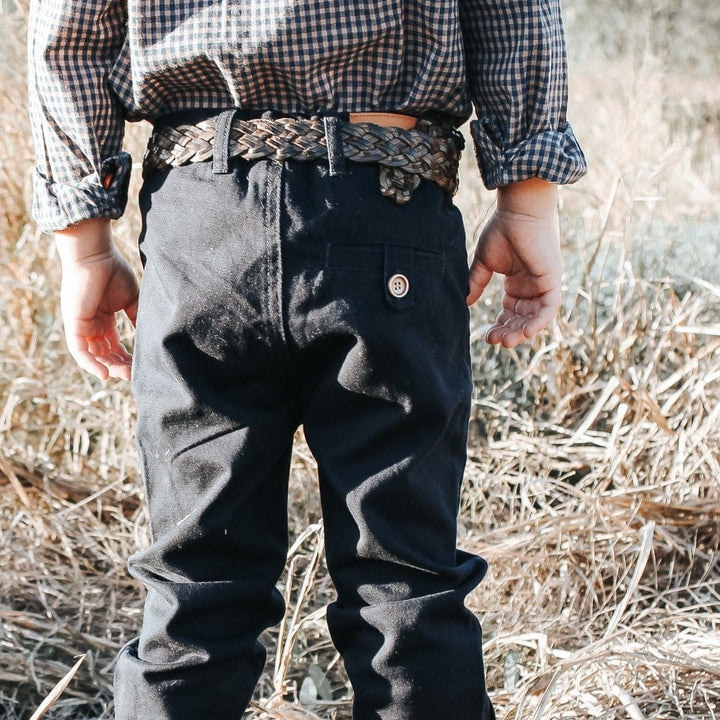 Love Henry Bottoms Boys Chino Pant - Navy