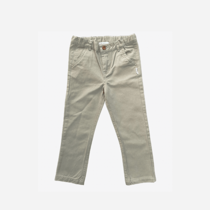 Love Henry Bottoms Boys Chino Pant - Stone