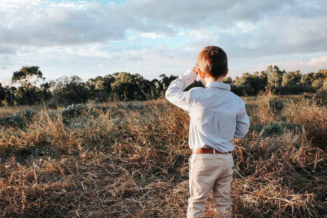 Love Henry Bottoms Boys Chino Pant - Stone