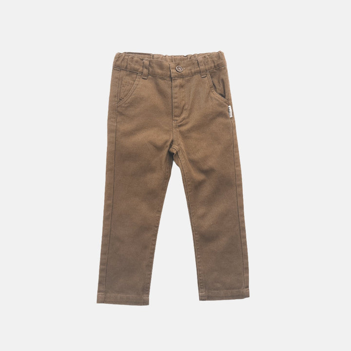 Love Henry Bottoms Boys Chino Pant - Taupe