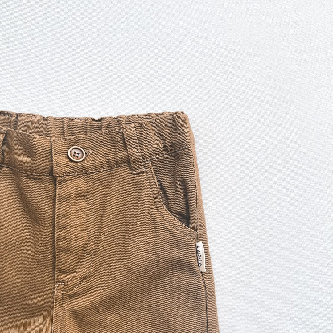 Love Henry Bottoms Boys Chino Pant - Taupe