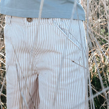Load image into Gallery viewer, Love Henry Bottoms Boys Dress Shorts - Beige Pinstripe

