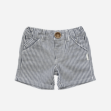 Load image into Gallery viewer, Love Henry Bottoms Boys Dress Shorts - Navy Pinstripe
