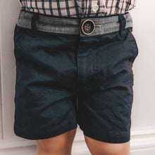 Load image into Gallery viewer, Love Henry Bottoms Boys Oscar Shorts - Navy
